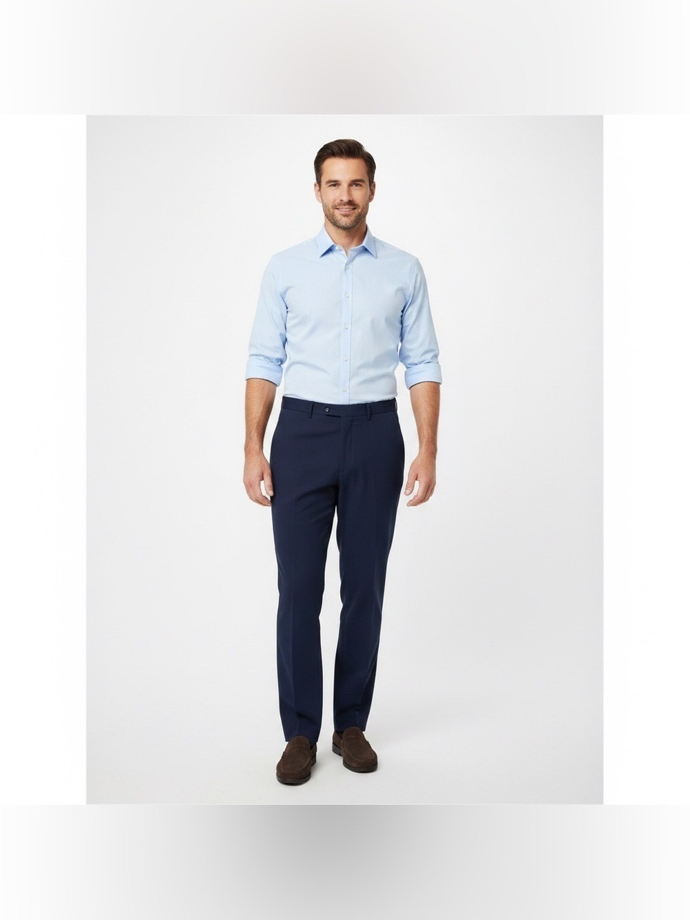 ROBERT GRAHAM CASUAL PANTS MENS 38 x 32 poly viscose